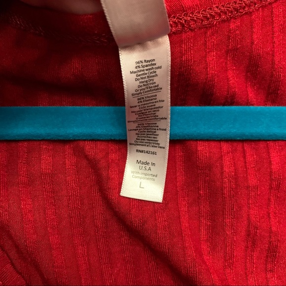 Lularoe large perfect tee rayon - Picture 4 of 5